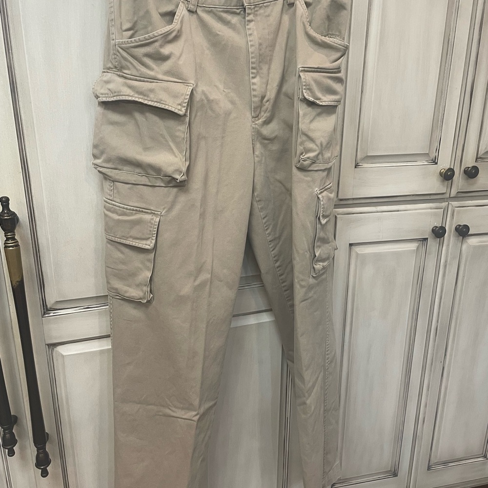 Men's Tommy Hilfiger vintage cargo kaki’s 34/34
